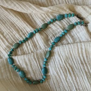 Vintage southwestern turquoise necklace